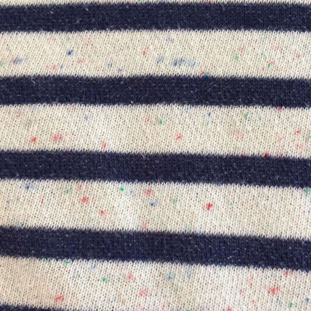 Striped navy Arizona Jean sweater - Picture 3 of 5
